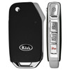 Kia 4 Button Remote Flip Key SY5SKRGE04, 95430-K0100, 433 MHz - Refurbished, Grade A