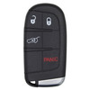 Keyless2Go Jeep 4 Button Smart Key M3N-40821302, 68143504AB, 433 MHz - Premium Aftermarket