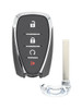 Keyless2Go Chevrolet 4 Button Smart Key HYQ4AS, 13522874, 315 MHz - Premium Aftermarket