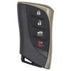 Keyless2Go Lexus 4 Button Proximity Smart Key HYQ14FBF, 8990H-50010, 315 MHz - Premium Aftermarket