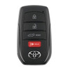 Toyota Prius 4 Button Smart Key HYQ14FBX, 8990H-47140, 315 MHz - New, OEM