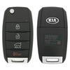 Kia 4 Button Remote Flip Key OSLOKA-910T, 95430-C5101, 433 MHz - New, OEM