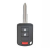 Mitsubishi 3 Button Remote Head Key OUCJ166N, 6370B944, Model: 07, 315 MHz - Aftermarket