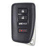 Lexus 4 Button Proximity Smart Key HYQ14FLB, 89904-0E190, 315 MHz - Refurbished, Recase