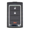 Jeep 3 Button Smart Key Shell Replacement Case M3NWXFOB1, 68377529AB - Aftermarket
