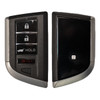 Keyless2Go Replacement Acura 4 Button Driver 2 Smart Key KR5TP-2, 72147-TYA-A21, 433 MHz - Premium Aftermarket