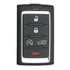 Jeep 5 Button Smart Key Shell Replacement Case M3NWXFOB1, 68377534AB -Aftermarket