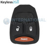 Replacement 3 Button Pad Dodge Chrysler Jeep - BIG Buttons