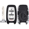 Chrysler Pacifica Smart Key Shell, Buttons, and Blade   No Electronics   5 Button