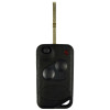 Land Rover 2 Button Flip Key Shell Replacement Case with Notched Blade LQN5077, 2306 101 313A - Aftermarket