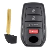 Toyota 4 Button Smart Key Replacement Shell HYQ14FBX, 8990H-0C010 - Aftermarket