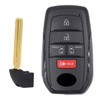 Toyota 5 Button Smart Key Shell Case HYQ14FBX, 8990H-08021