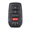 Toyota 4 Button Proximity Smart Key HYQ14FLE, 8990H-12640, 315 MHz - New, OEM