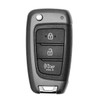 Hyundai 3 Button Remote Flip Key TQ8-RKE-4F41, 95430-S2200, 433 MHz - Refurbished, Recase