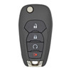 Chevrolet 4 Button Remote Flip Key LXP-T003, 13522767, 315 MHz - Refurbished, Recase