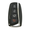 Hyundai Equus 4 Button Smart Key SY5DMFNA433, 95440-3N470, 433 MHz - Refurbished, Recase