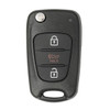 Canadian Version - Kia 3 Button Remote Flip Key NYOSEKSAM11ATX ASSY (SL), 95430-3W710, 315 MHz - New, OEM