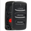 Mitsubishi 4 button Replacement Remote Shell for OUCG8D-525M-A, MR587981