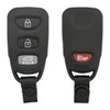 Hyundai 4 Button Remote Shell Replacement Case OSLOKA-360T, 95430-3X500 - Aftermarket