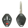 3 button Shell for Mitsubishi Remote Head Keys MIT9 MIT6