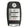 Kia 4 Button Smart Key TQ8-FOB-4F06, 95440-C6100, 433 MHz - New, OEM