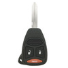 Chrysler/Dodge/Jeep 3 Button Remote Head Key KOBDT04A 05143608AA, 05170631AA, 05183348AA, 56038751AE, 56053000AD, 56053000AH - (NO TRANSPONDER CHIP) Refurbished Recase