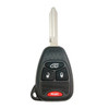 Chrysler/Dodge/Jeep 4 Button Remote Head Key M3N-5WY72XX 04589053AA, 04589053AE, 05139287AA, 05183919AA, 05189230AA, 68273341AA, 68273341AB - Refurbished Recase
