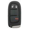 Jeep 3 Button Smart Key GQ4-54T, 68105087AJ, 433 MHz - Refurbished, Recase