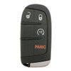 Jeep 4 Button Smart Key M3N-40821302 68250337AB 433 MHz - Refurbished, Recase