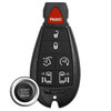 Chrysler 7 Button Prox Fobik Remote IYZ-C01C, 5026590, 433 MHz - Refurbished, Grade A