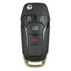 Ford Transit 4 Button Remote Head Key N5F-A08TAA 164-R8236, 164-R8281, 5938098, 5939856, KT1T-15K601-AA - Refurbished, Recase