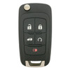GM 5 Button Remote Flip Key KR55WK50073, 315 MHz - Refurbished, Recase