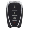 Chevrolet 4 Button Smart Key HYQ4EA, 13529660, 433 MHz - Refurbished, Recase