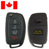 Hyundai 4 Button Remote Head Key TQ8-RKE-4F31 95430-2W010 - Refurbished, Grade A