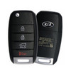 Canadian Version - Kia 4 Button Remote Flip Key OSLOKA-875T, 95430-B2100, 433 MHz - Refurbished, Grade A
