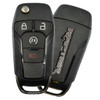 Ford 4 Button Side Mill Remote Flip Key N5F-A08TDA, 164-R8189, 902 MHz - Refurbished, Grade A