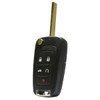 GM 5 Button Non-PEPS Remote Flip Key OHT01060512, 315 MHz - Refurbished, Recase