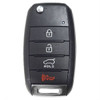 Kia 4 Button Remote Flip Key OSLOKA-910T, 95430-C6000, 433 MHz - Refurbished, Grade A