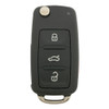 Volkswagen 4 Button Remote Flip Key NBG010180T, 5K0837202R, 315 MHz - Refurbished, Grade A
