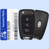 Hyundai 3 Button Remote Flip Key TQ8-RKE-4F41, 95430-S2300, 433 MHz - New OEM