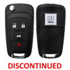 (Discontinued) GM 4 Button Remote Head Key OHT01060512 - New OEM