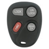 Buick Cadillac Chevrolet 4-Button Remote KOBUT1BT 15732805