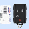 GM 4 Button Remote M3N-32337100, 13577769, 315 MHz - New OEM