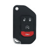 Jeep 4 Button Flip Key Case