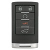 Cadillac 5 Button Remote Case and Pad OUC6000066, OUC6000223, 20998282 - Aftermarket