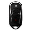 Buick 3 Button Smart Key Replacement Shell, Case and Pad Only, HYQ4AA, HYQ4EA, HYQ4AS, No Electronics, Standard Aftermarket