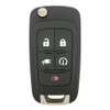 Chevrolet Volt 5 Button Flip Key Replacement Case & Blade
