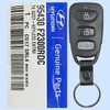 Hyundai 4 Button Remote OSLOKA-423T, 95430-F2300, 433 MHz - New, OEM