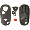 Acura 3 Button Remote Case, E4EG8D-444H-A, OUCG8D-355H-A, OUCG8D-387H-A