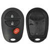 Toyota 3 Button Remote Replacement Case